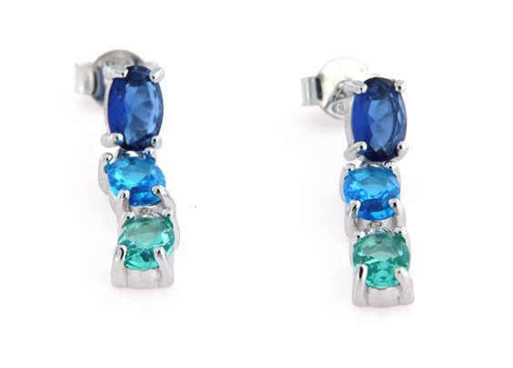 Orecchini Forever Gioielli Donna in Argento Zircone FGOR00869 - FGOR00869